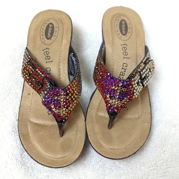 Crystalishious dr. Scholls sandals Size 6 - Picture 1 of 6